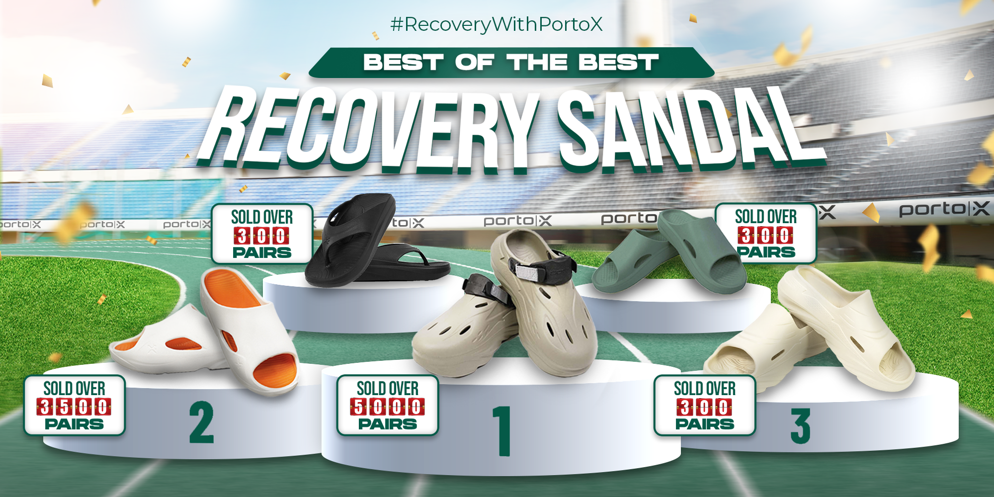 5 Recovery Sandal Terbaik Porto X